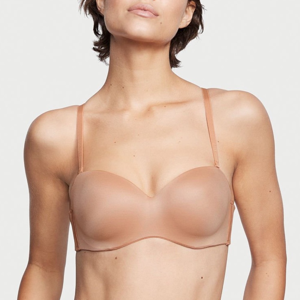 34C Body By Victoria Lightly Lined Strapless Bra